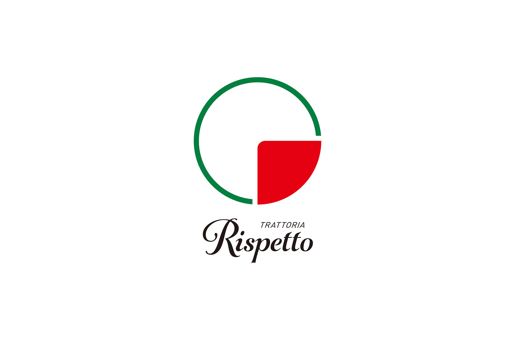TORATTORIA Rispetto／ロゴ